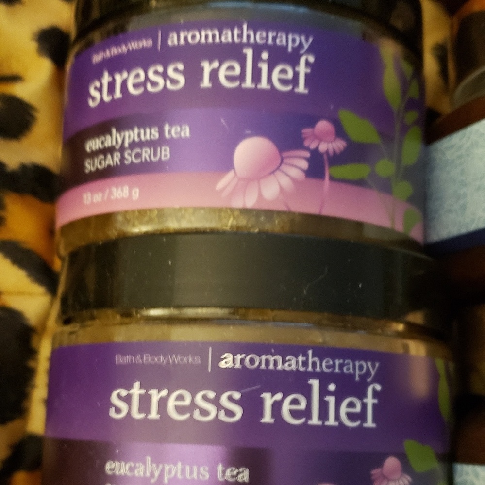 2 brand new eucalyptus tea scrubs